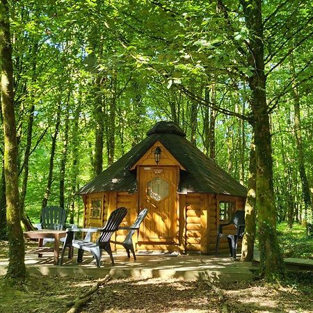 Le Domaine Insolite De Broceliande Пемпон Экстерьер фото
