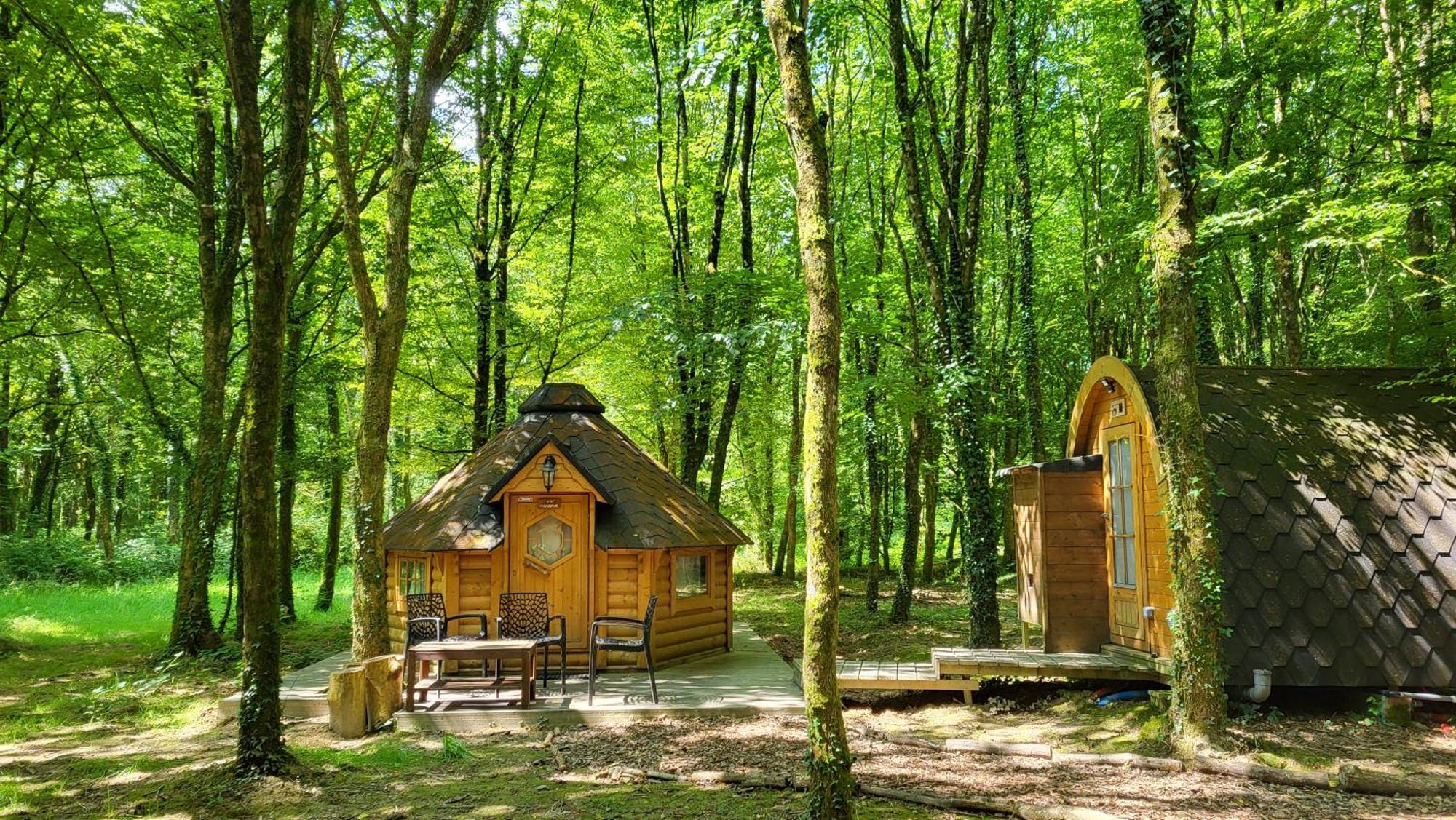 Le Domaine Insolite De Broceliande Пемпон Экстерьер фото