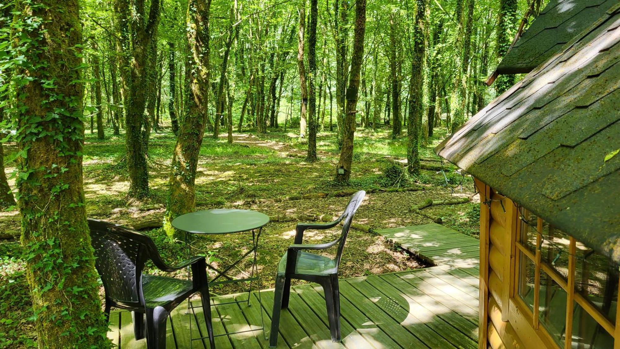 Le Domaine Insolite De Broceliande Пемпон Экстерьер фото